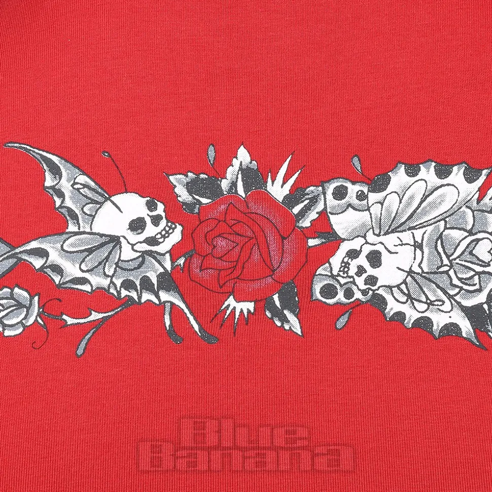 Ed Hardy Death Or Glory T-Shirt (Red)