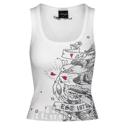 Ed Hardy Love Birds Vest (White)