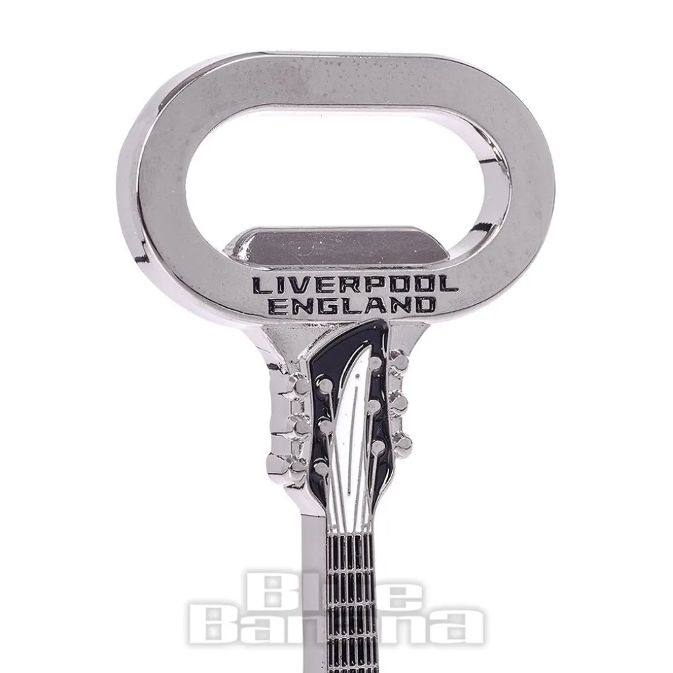 Guitar Bottle Opener (Black/White)