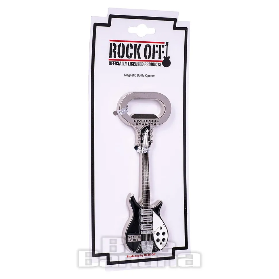 Guitar Bottle Opener (Black/White)