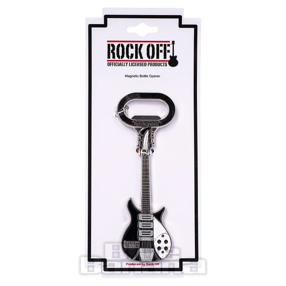 Guitar Bottle Opener (Black/White)
