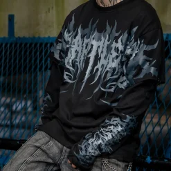 Heartless Akumu Top (Black/Grey)