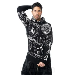 Heartless Dark Academia Hoodie (Black)