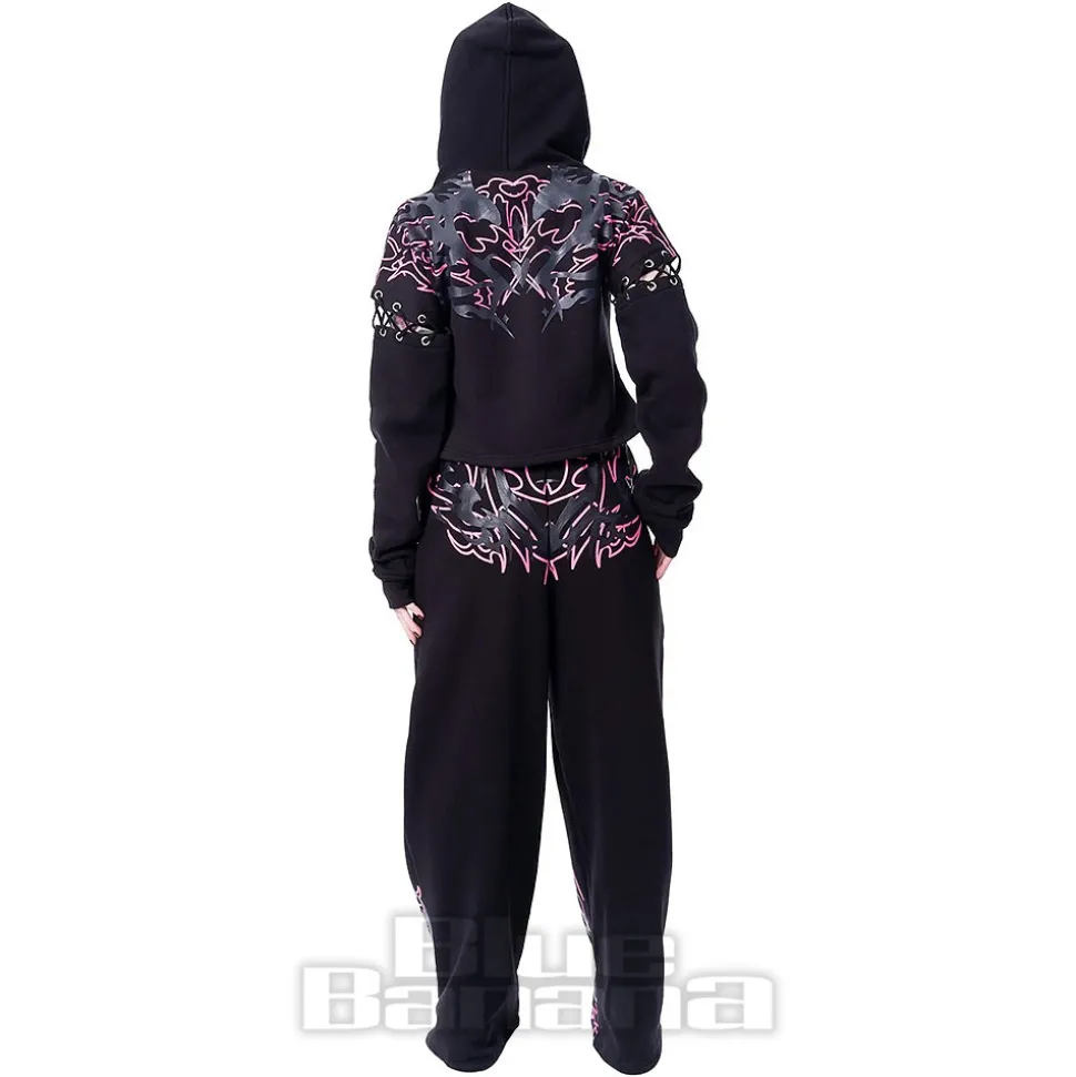 Heartless Thornchant Hoodie (Black/Pink)