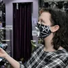 Heartless Wednesday Mask (Black/White)