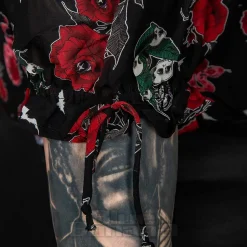Hell Bunny Blooming Elle Dress (Black)