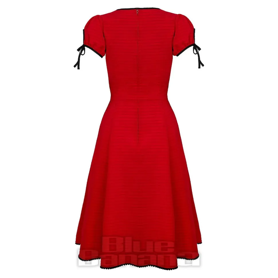 Hell Bunny Casey Dress (Red)