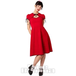 Hell Bunny Casey Dress (Red)