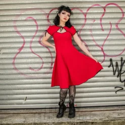 Hell Bunny Casey Dress (Red)
