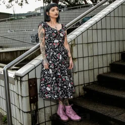 Hell Bunny Charlie Dress (Black)