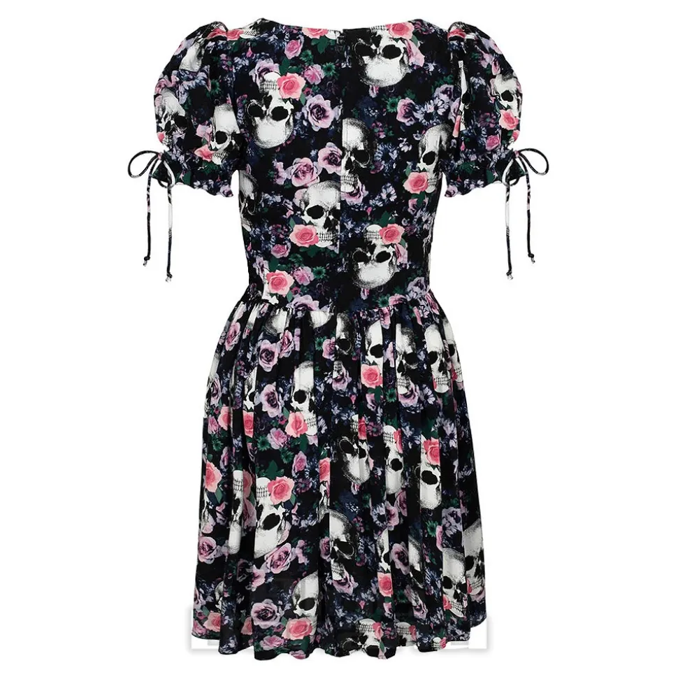 Hell Bunny Dorian Mini Dress (Black)