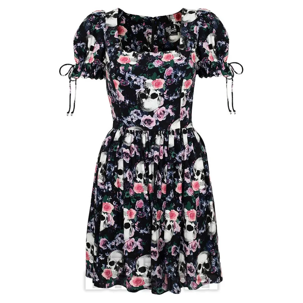 Hell Bunny Dorian Mini Dress (Black)