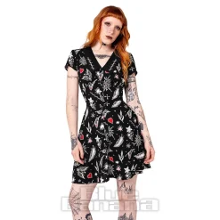 Hell Bunny Leah Mini Dress (Black)