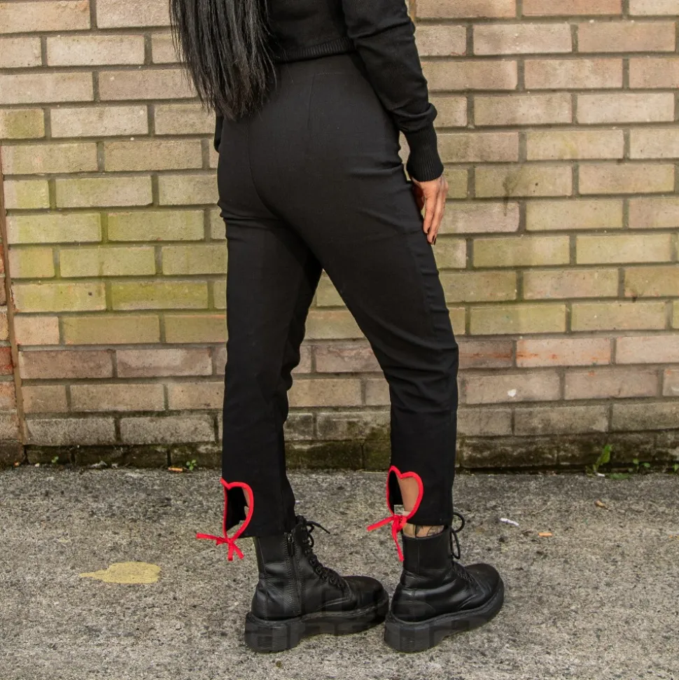 Hell Bunny Lucie Capris (Black)
