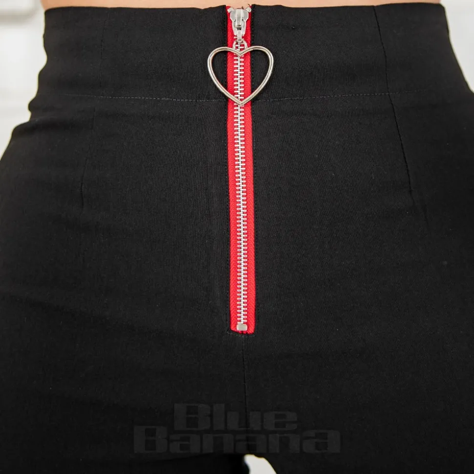 Hell Bunny Lucie Capris (Black)