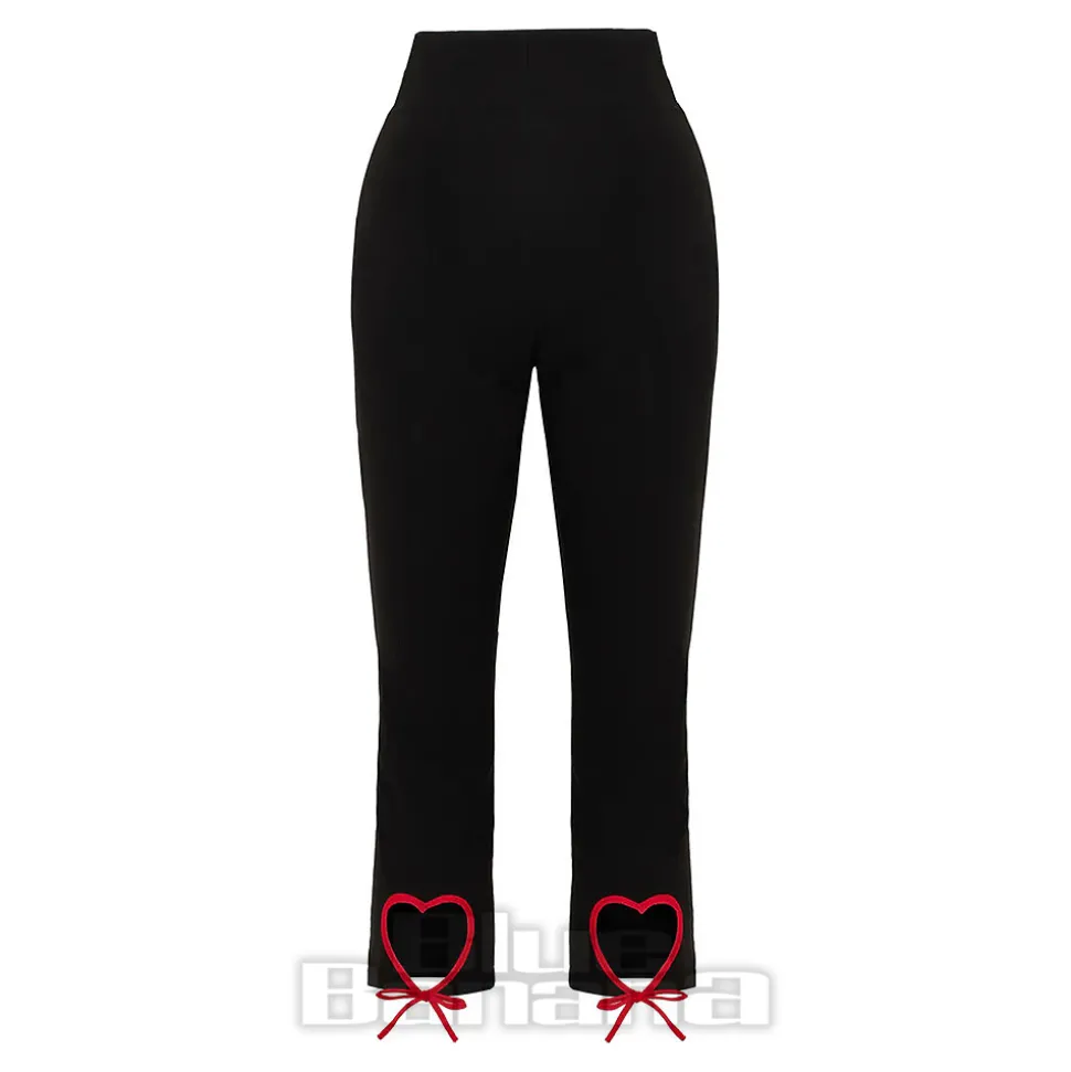 Hell Bunny Lucie Capris (Black)