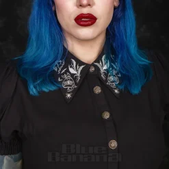 Hell Bunny Mischief Blouse (Black)