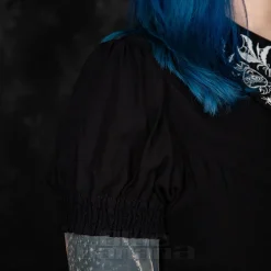 Hell Bunny Mischief Blouse (Black)
