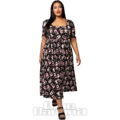 Hell Bunny Perfect Match Maxi Dress (Black)