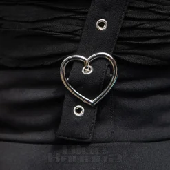 Hell Bunny X Care Bear Love-A-Lot Skirt (Black)
