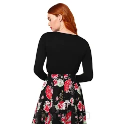 Hell Bunny Yuna Cardigan (Black)