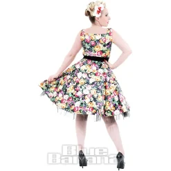 H&R London Night Bloom Dress (Multicolour)