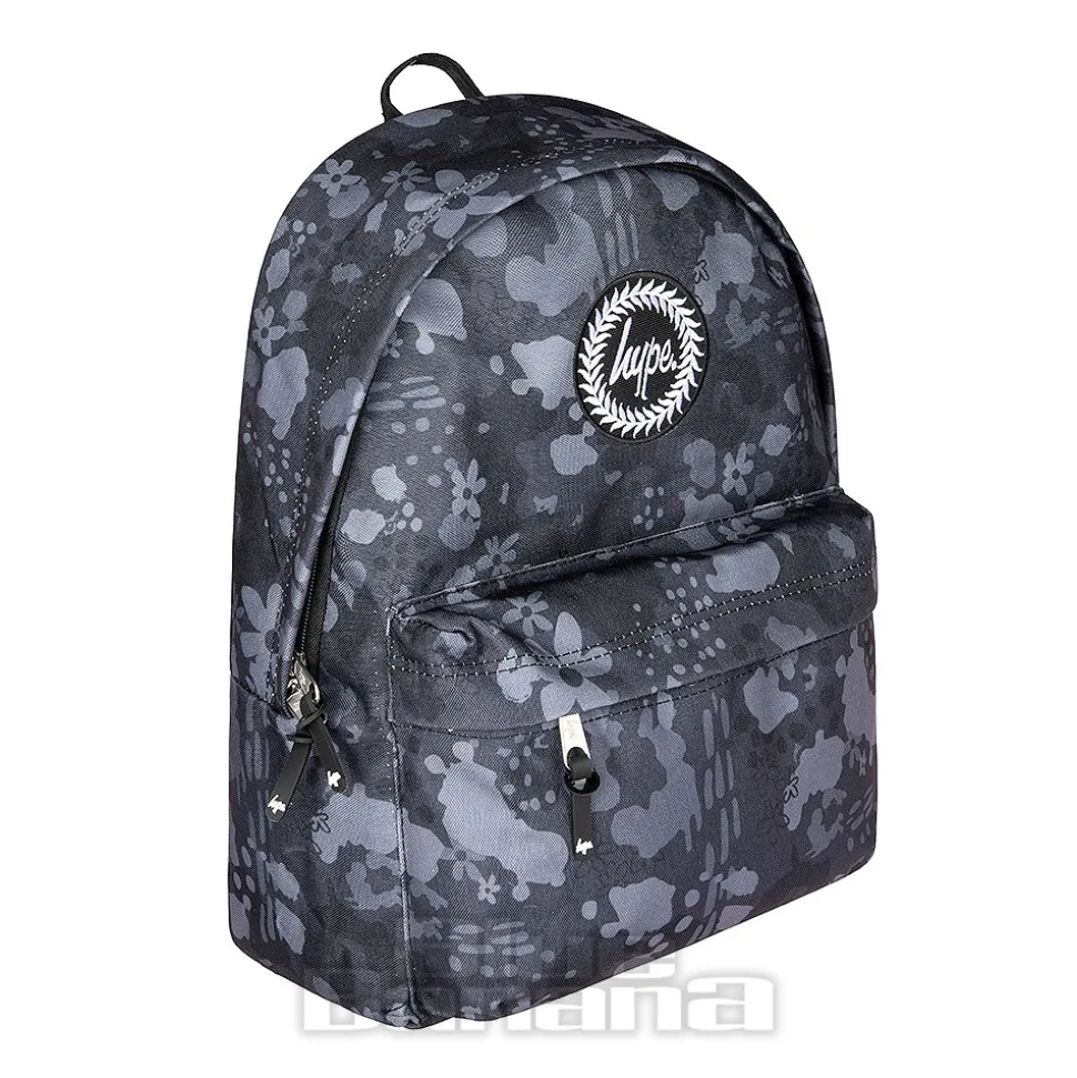 Hype Leo Floral Backpack (Black)