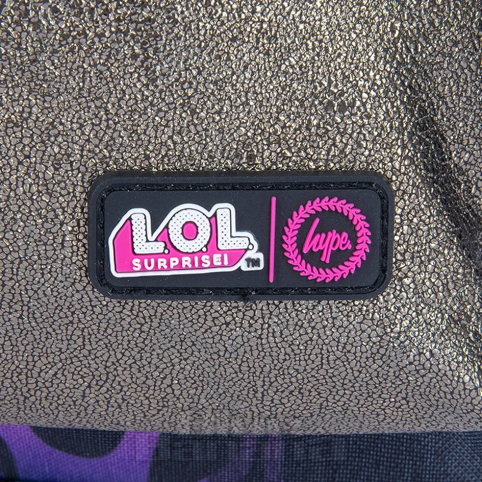 Hype L.O.L Surprise Black Fyre Backpack(Multicoloured)