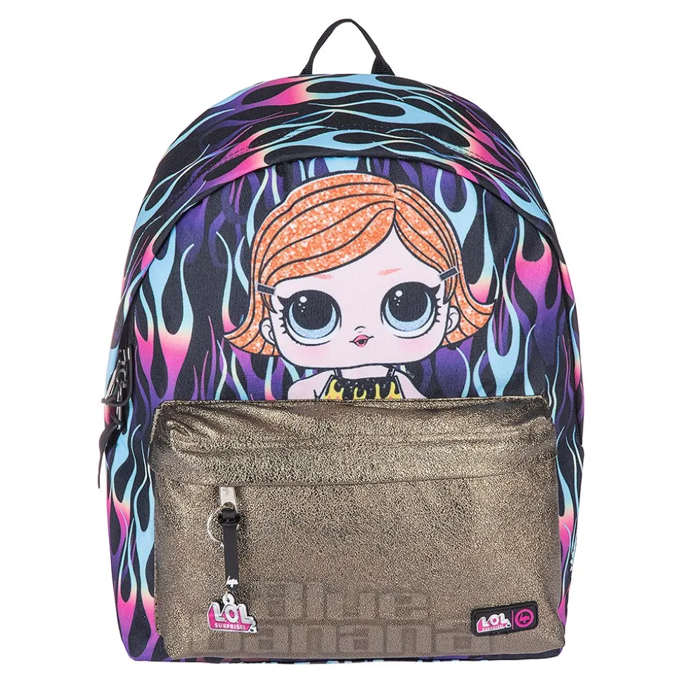 Hype L.O.L Surprise Black Fyre Backpack(Multicoloured)