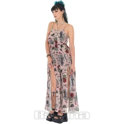 Jawbreaker Flower Spirit Maxi Dress (Multicolour)
