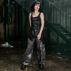 Jawbreaker No Evil Lace Vest (Black)