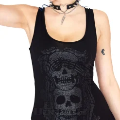 Jawbreaker No Evil Lace Vest (Black)