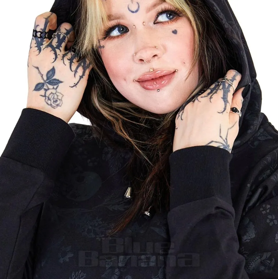 Jawbreaker Skull Hoodie (Black)