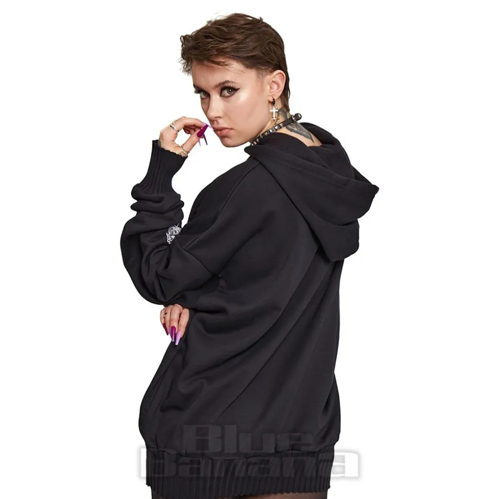 Jawbreaker Vitriol Oversized Hoodie (Black)
