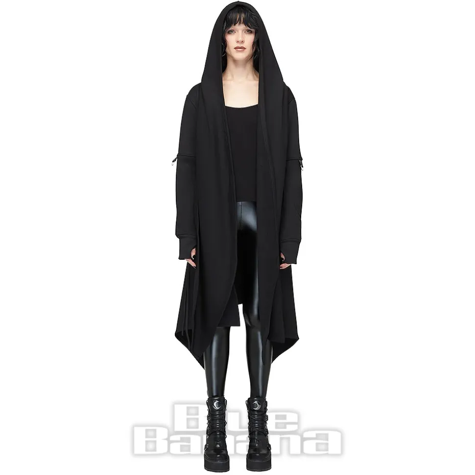 Killstar Assassins Hooded Cardigan (Black)