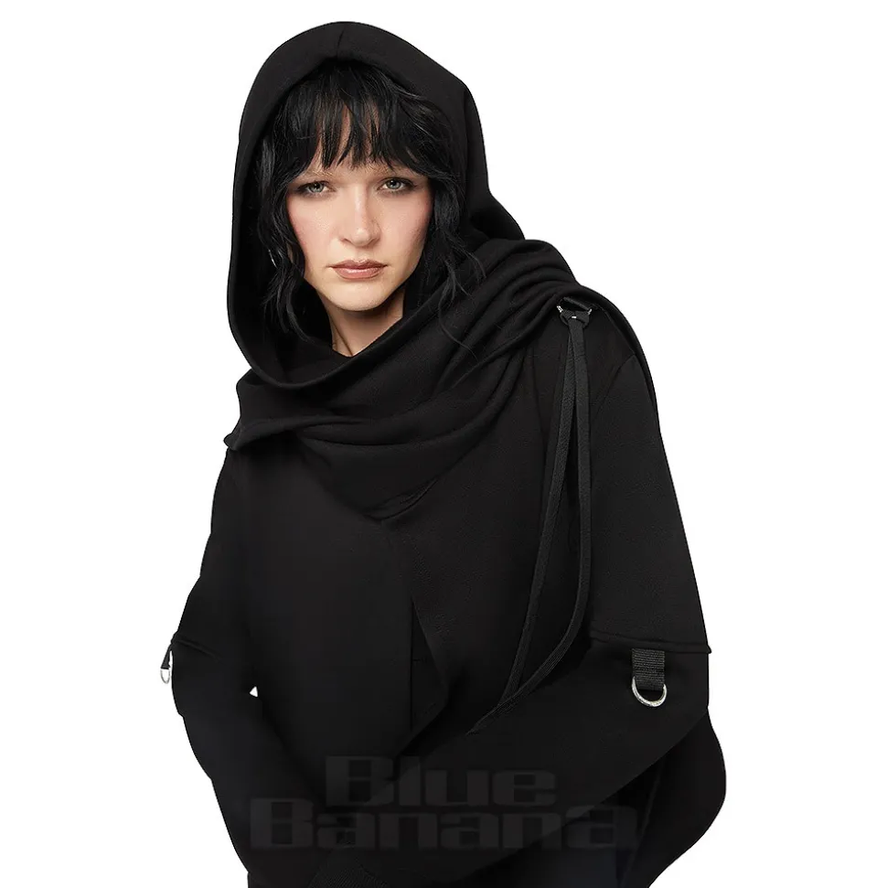 Killstar Assassins Hooded Cardigan (Black)