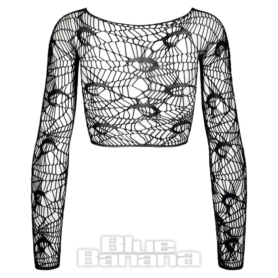 Killstar Lamenthia Mesh Top (Black)
