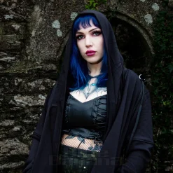 Killstar Nyxian Corset Top (Black)