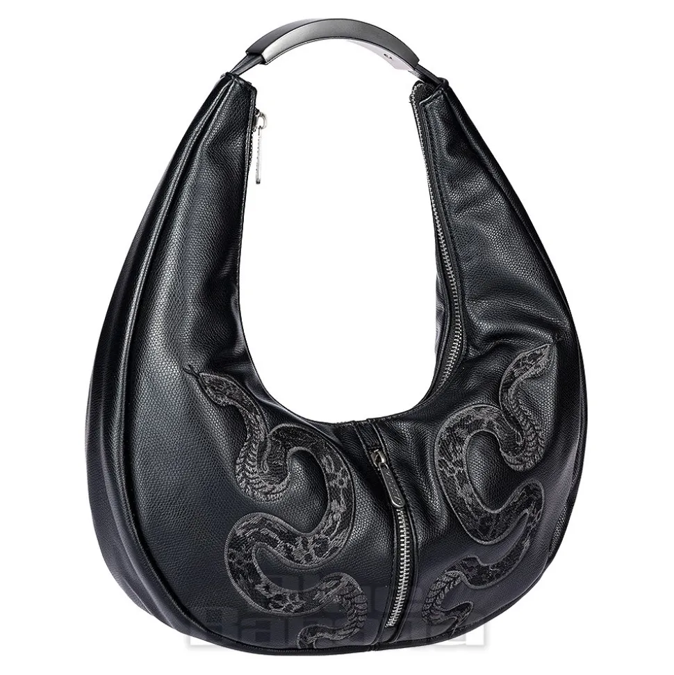 Killstar Silver Bite Handbag (Black)