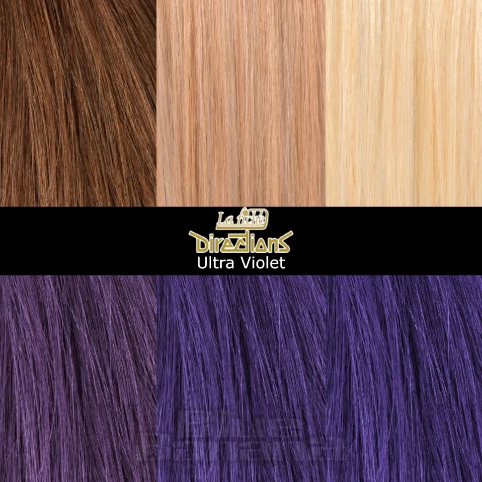 La Riche Directions Colour Hair Dye 4 Pack 100ml (Ultra Violet)