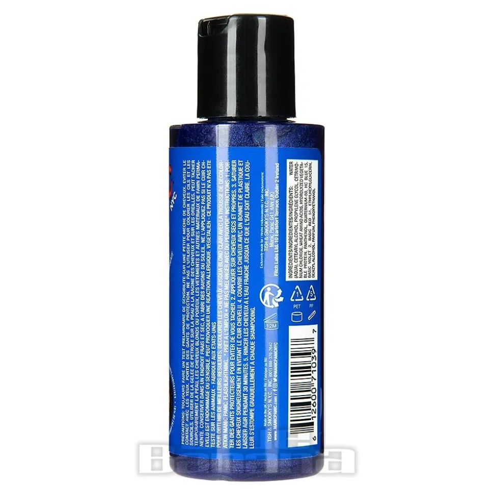 Manic Panic Amplified Semi-Permanent Hair Dye 118ml (Rockabilly Blue)