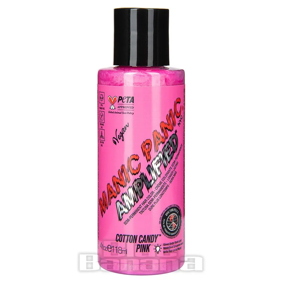 Manic Panic Amplified Semi-Permanent Hair Dye 118ml (Cotton Candy Pink)