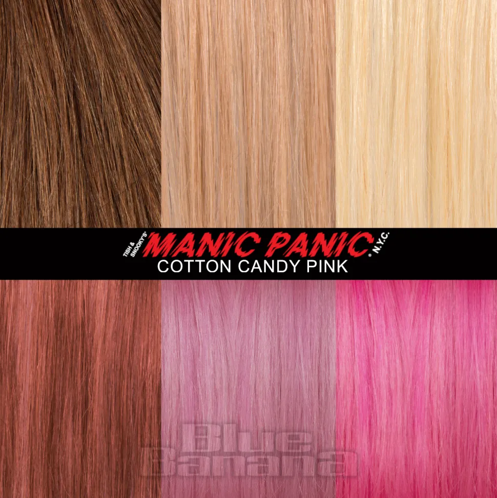 Manic Panic Amplified Semi-Permanent Hair Dye 118ml (Cotton Candy Pink)