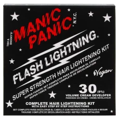 Manic Panic Flash Lightning Bleach Kit (30 Volume Cream Developer)