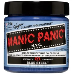 Manic Panic High Voltage Classic Cream Formula Colour Hair Dye 118ml (Blue Steel)