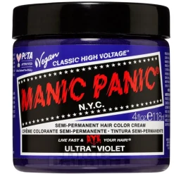Manic Panic High Voltage Classic Cream Formula Colour Hair Dye 118ml (Ultra Violet Blue)