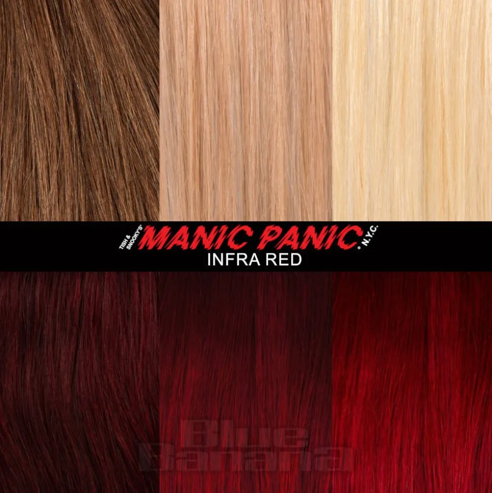 Manic Panic High Voltage Classic Cream Formula Colour Hair Dye 118ml (Infra Red)