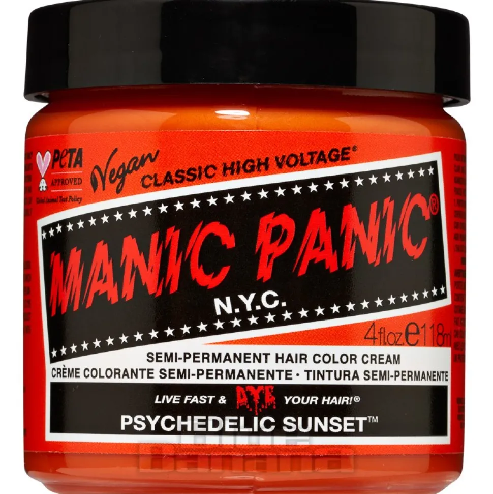 Manic Panic High Voltage Classic Cream Formula Colour Hair Dye 118ml (Psychedelic Sunset)