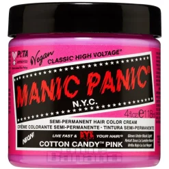 Manic Panic High Voltage Classic Cream Formula Colour Hair Dye 118ml (Cotton Candy Pink)