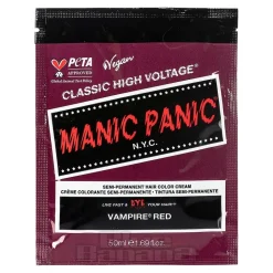 Manic Panic High Voltage Classic Cream Formula Colour Pouch (Vampire Red)